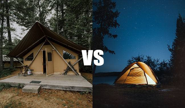 What Is The Difference Between Glamping And Camping