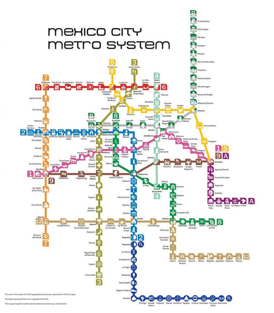 Mexico-City-Metro-Map